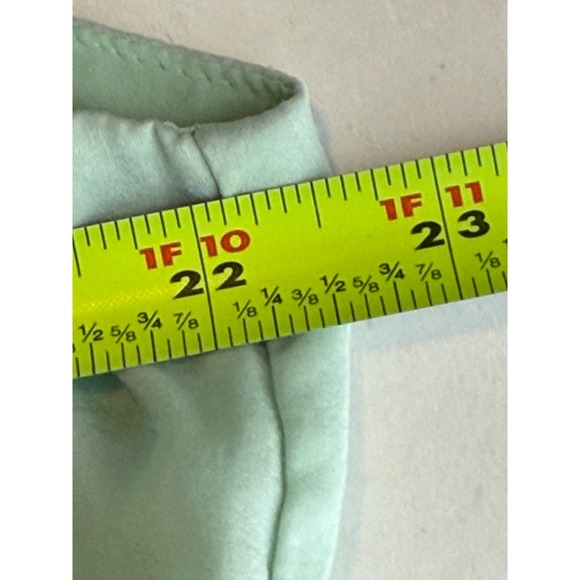 Banana Republic Mint Green Flutter Sleeve Tiered Mini Dress Womens XL - Picture 6 of 8